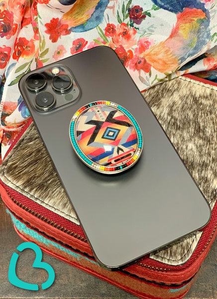 Aztec Bubble Phone Grip